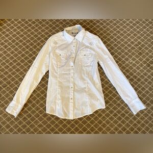 Boys Roar button down shirt, size XL